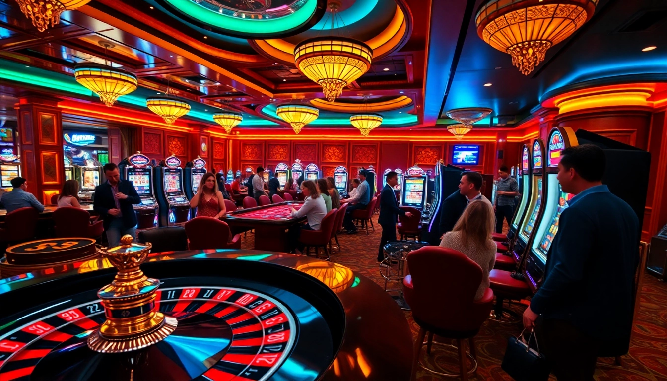 Experience the thrill of gambling at https://32win.academy/ with friends around casino tables.