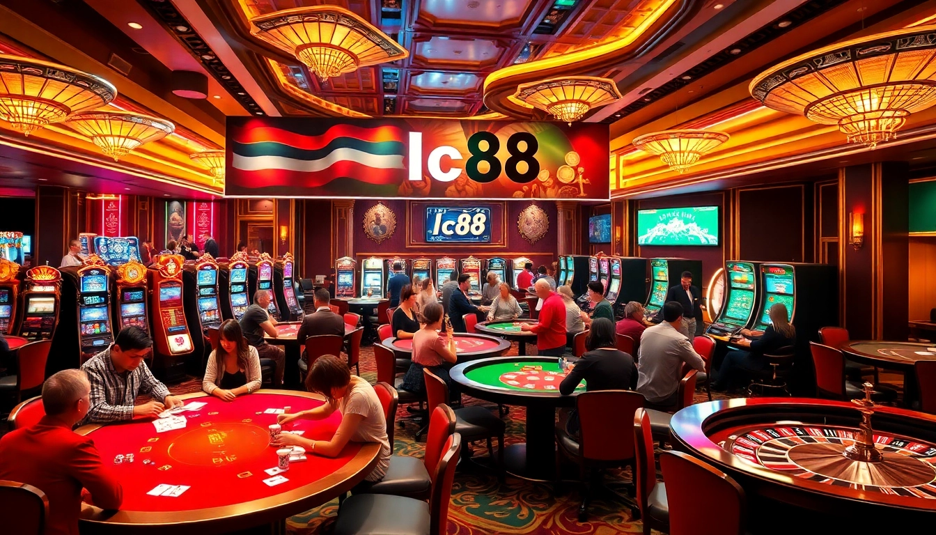 lc88 enhances your gaming experience at the casino with vibrant tables and thrilling gameplay.